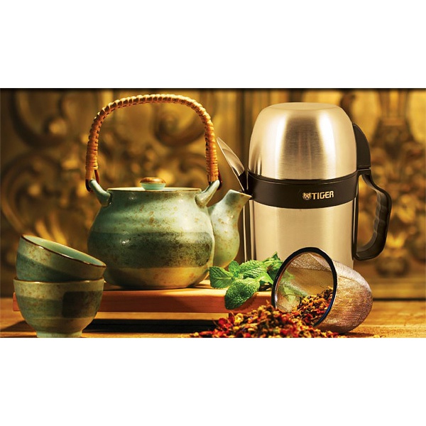 Термос Tiger MCW-P стальной, 0,7 л