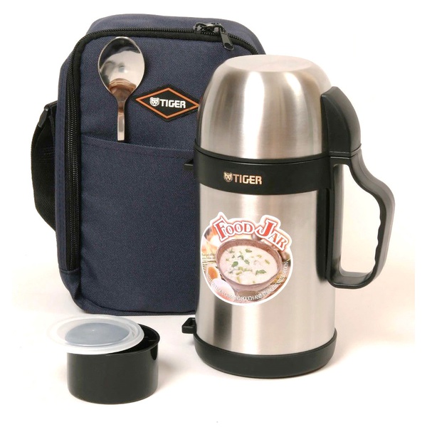 Термос Tiger MCW-P стальной, 0,9 л