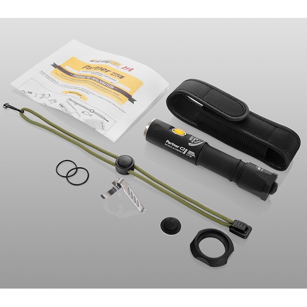 Фонарь тактический ArmyTek Partner C2 Pro V3 теплый свет