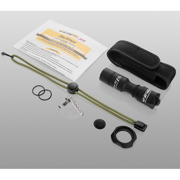 Фонарь тактический ArmyTek Partner A1 V3 теплый свет