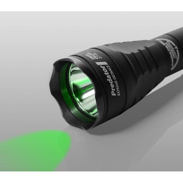 Фонарь тактический ArmyTek Predator V3 зеленый свет