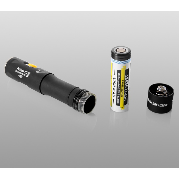 Фонарь ArmyTek Prime C2 Pro Magnet USB+18650 XHP35 теплый свет