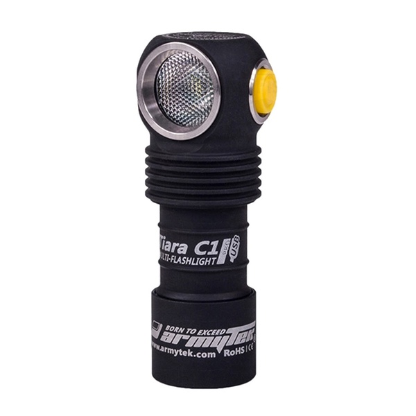Фонарь ArmyTek Tiara C1 Pro Magnet USB+18350 теплый свет