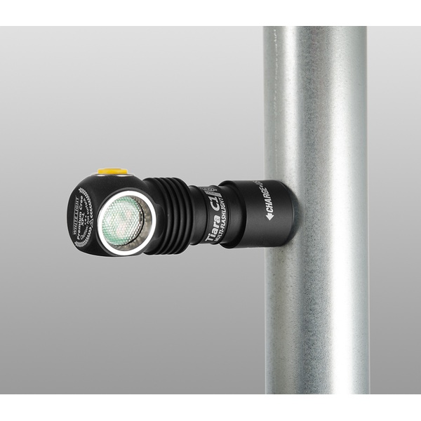 Фонарь ArmyTek Tiara C1 Pro Magnet USB+18350 теплый свет