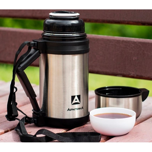 Термос Арктика 201 стальной, 0,6 л