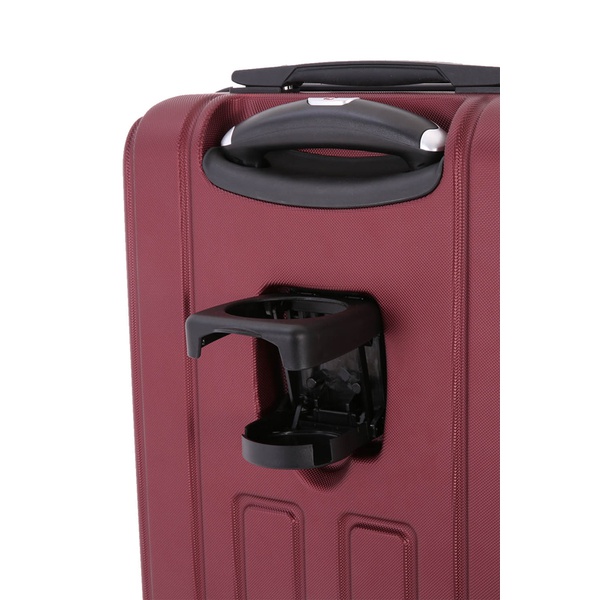 Чемодан Wenger Vaud с подставкой для кофе бордовый, 38 л