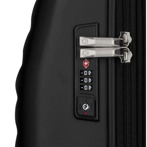 Чемодан Wenger Lumen чёрный, 61 л