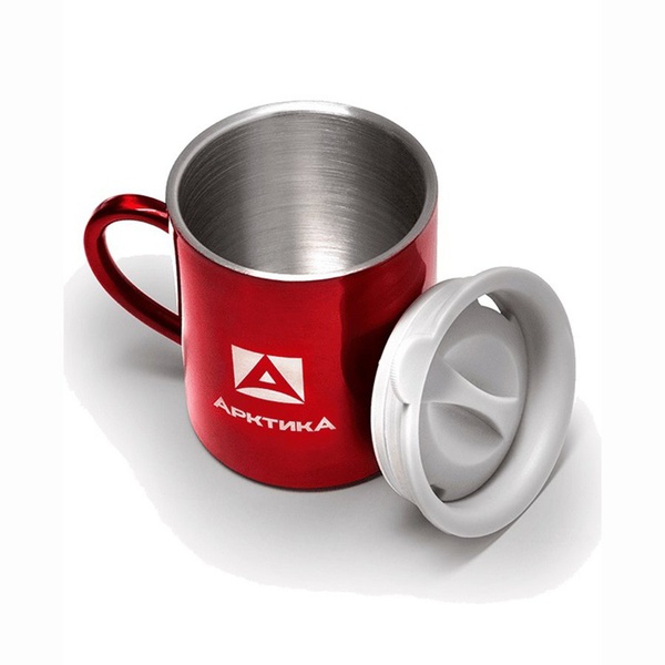 Термокружка Арктика 802-200 красный, 0,2 л