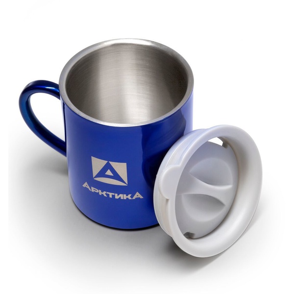 Термокружка Арктика 802 синий, 0,3 л
