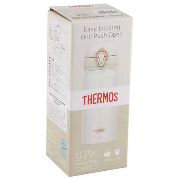 Термокружка Thermos JNL-352-PRW белый, 0,35 л