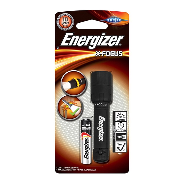 Фонарь Energizer X-Focus LED 1-AAA