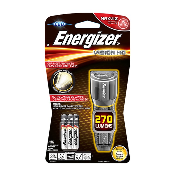Фонарь Energizer Metal Vision HD