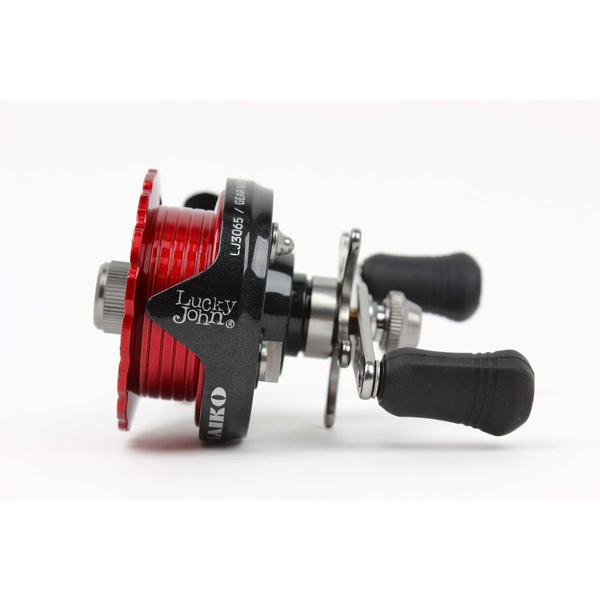Катушка мультипликаторная Lucky John Maiko 6.5 см/левая