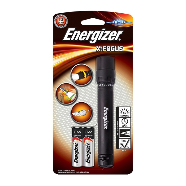 Фонарь Energizer X-Focus LED 2-AA