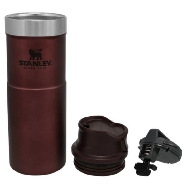 Термокружка Stanley Classic One Hand 2.0 бордовый, 0,47 л