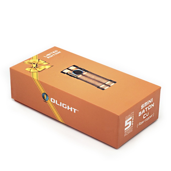 Фонарь Olight S Mini CU Copper raw brass