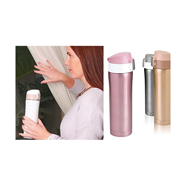 Термокружка Asobu Diva Cup розовый, 0,45 л