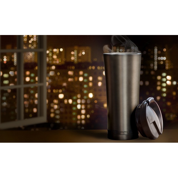 Термокружка Asobu Manhattan коричневый, 0,5 л