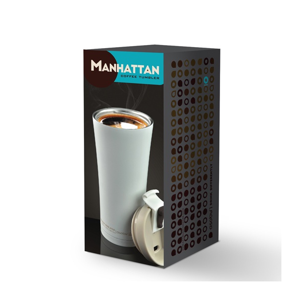 Термокружка Asobu Manhattan коричневый, 0,5 л