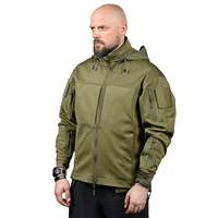 Куртка тактическая 5.45 Design Манул (софтшелл) olive