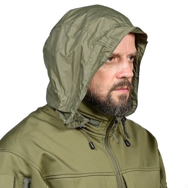 Куртка тактическая 5.45 Design Манул (софтшелл) olive