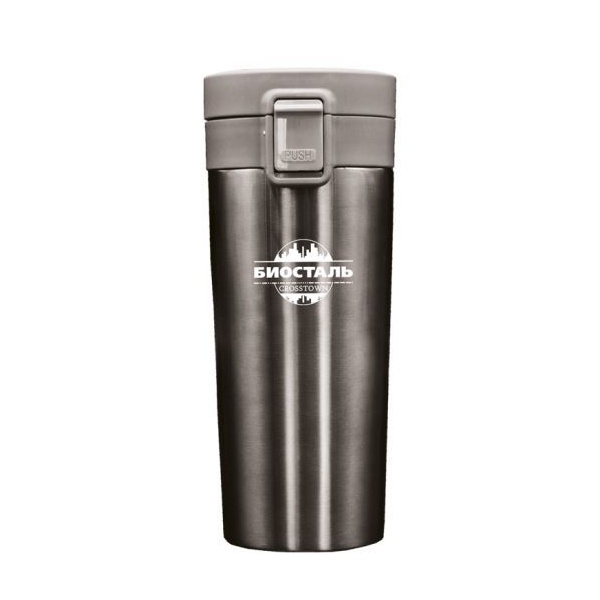 Термокружка Biostal Crosstown стальной, 0,4 л
