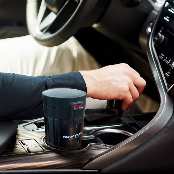 Термокружка Biostal Crosstown стальной, 0,4 л