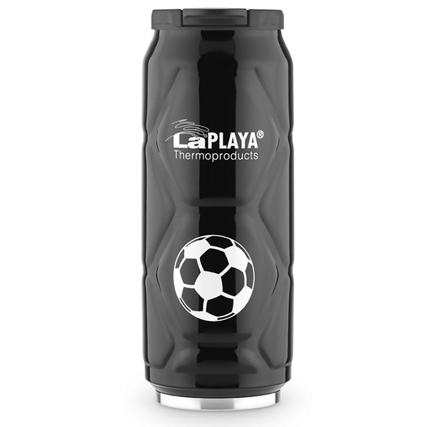 Термокружка LaPlaya Football Can чёрный, 0,5 л