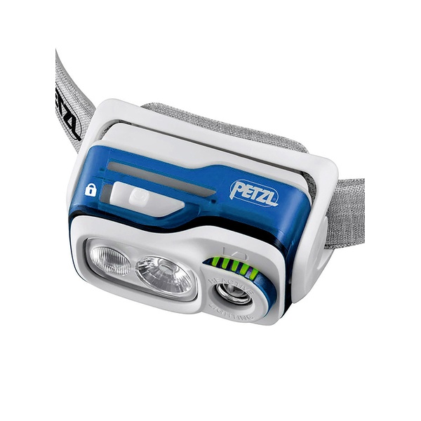 Фонарь налобный Petzl Swift RL синий