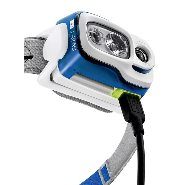 Фонарь налобный Petzl Swift RL синий