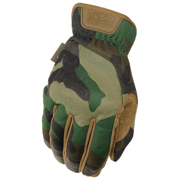 Перчатки Mechanix FastFit woodland camo