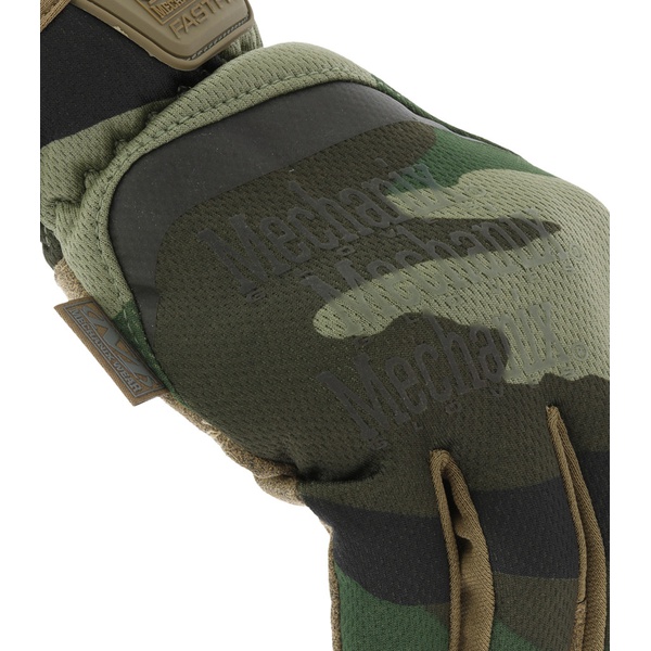 Перчатки Mechanix FastFit woodland camo