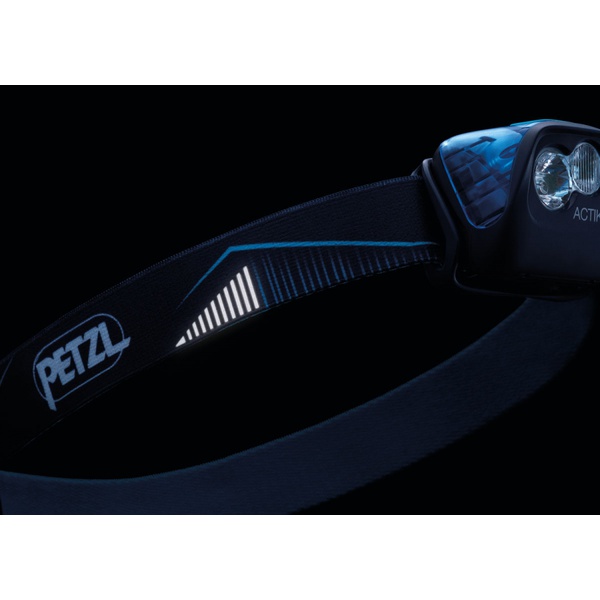 Фонарь налобный Petzl Actik синий, 350 лм