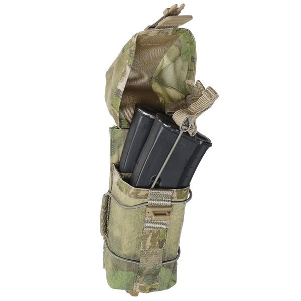 Подсумок универсальный закрытого типа 5.45 Design multicam, 2 магазина АК
