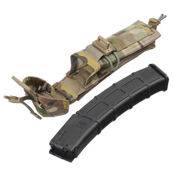 Подсумок универсальный закрытого типа 5.45 Design ranger green, 1 магазин для пистолета-пулемёта