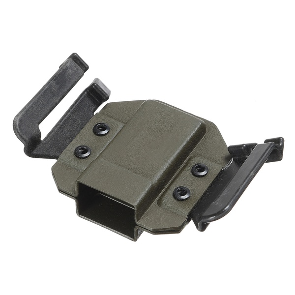 Подсумок быстросъемный из Kydex 5.45 Design olive drab, 1 магазин Glock