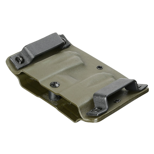 Подсумок из Kydex 5.45 Design olive, 2 магазина для Grand power T12