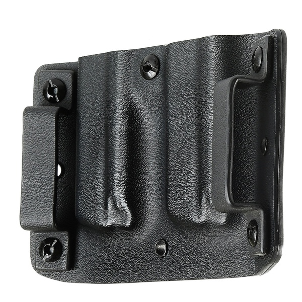 Подсумок из Kydex 5.45 Design black, 2 магазина для ПЯ