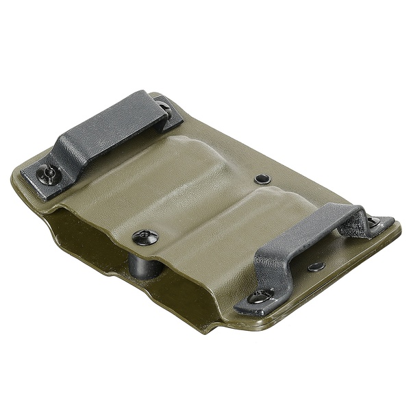 Подсумок из Kydex 5.45 Design olive, 2 магазина для ПЯ