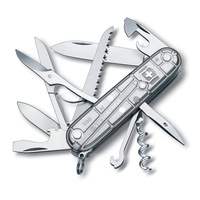 Нож Victorinox Huntsman полупрозрачный серебристый