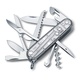 Нож Victorinox Huntsman полупрозрачный серебристый. Фото 1