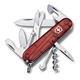 Нож Victorinox Climber полупрозрачный красный. Фото 1