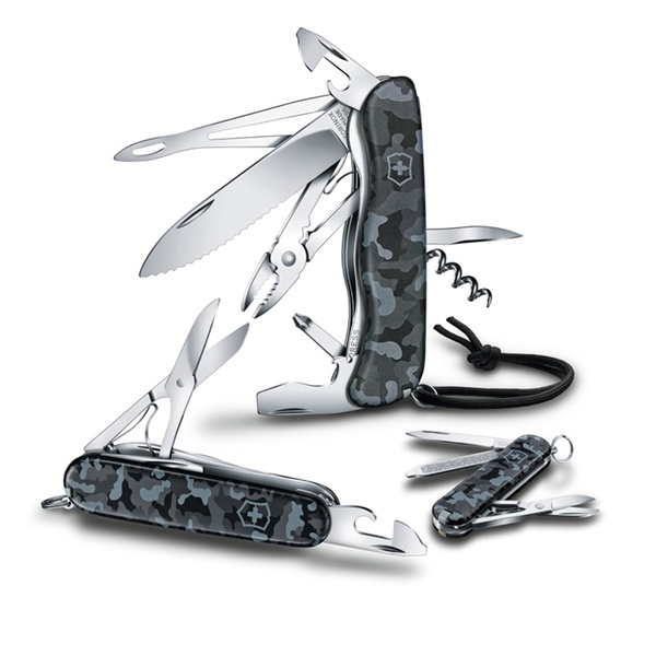 Нож Victorinox Huntsman морской камуфляж