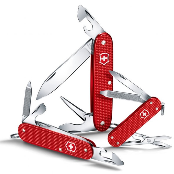 Нож Victorinox Alox Pioneer красный
