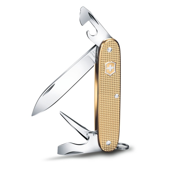 Нож Victorinox Alox Pioneer золотистый