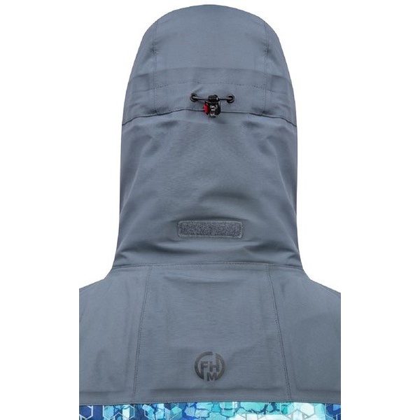 Куртка FHM Guard принт голубой/серый