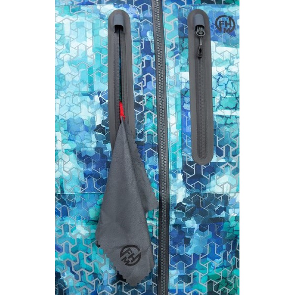 Куртка FHM Guard принт голубой/серый