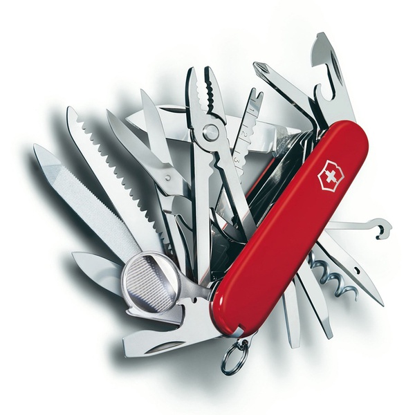 Нож Victorinox SwissChamp блистер красный