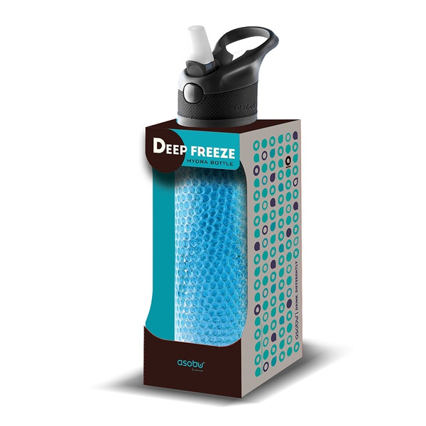 Термобутылка Asobu Deep Freeze голубой, 0,6 л