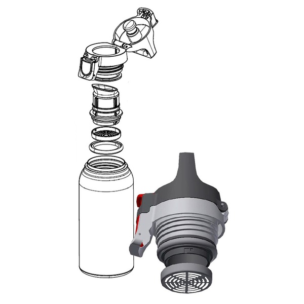 Термобутылка Sigg H&C One синий, 0,5 л